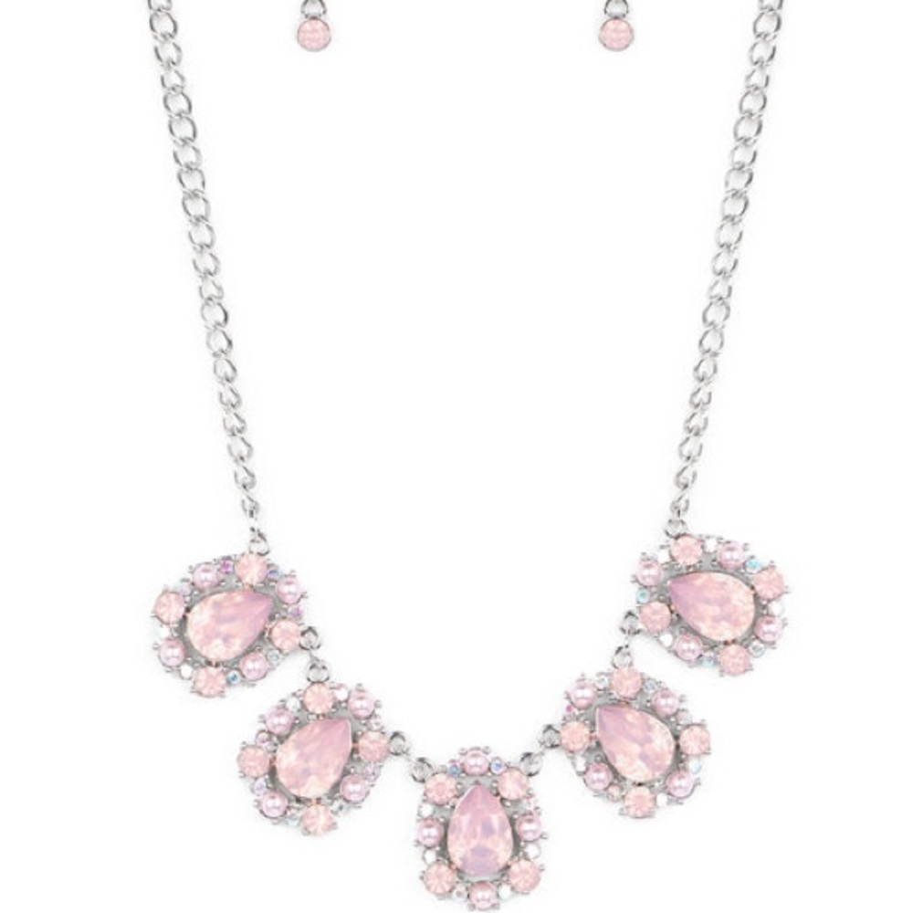 Paparazzi Pearly Pond Pink Necklace P2RE-PKXX-380XX